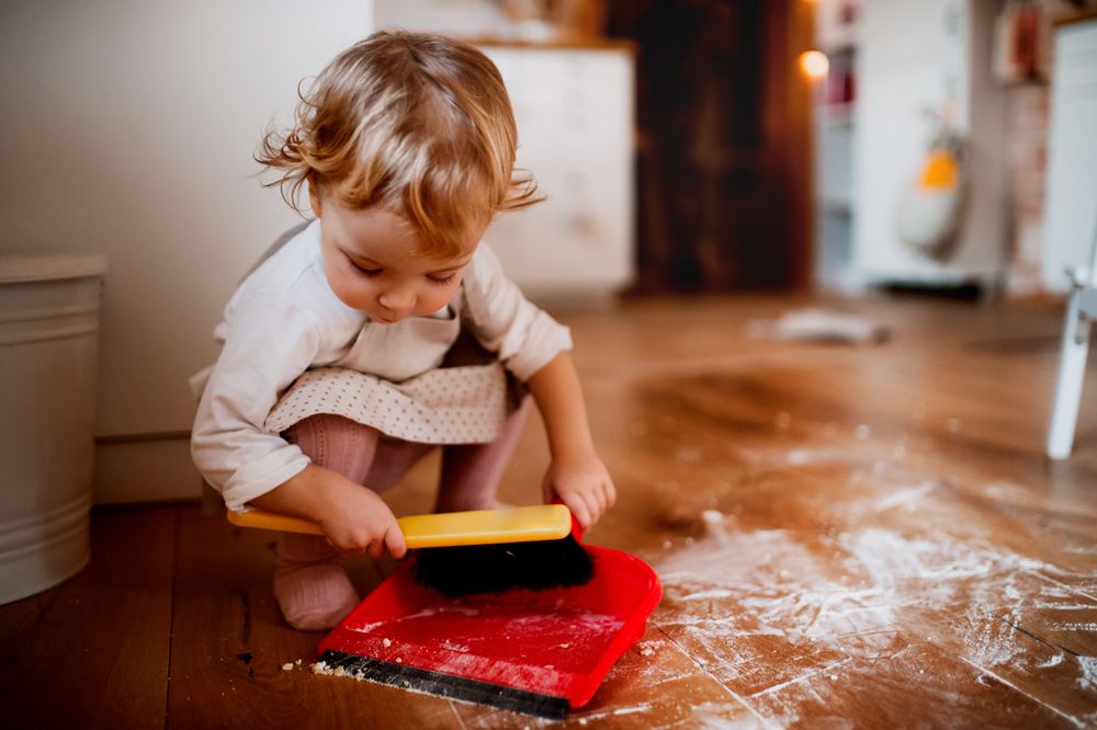Treburile casnice potrivite copiilor de doi ani