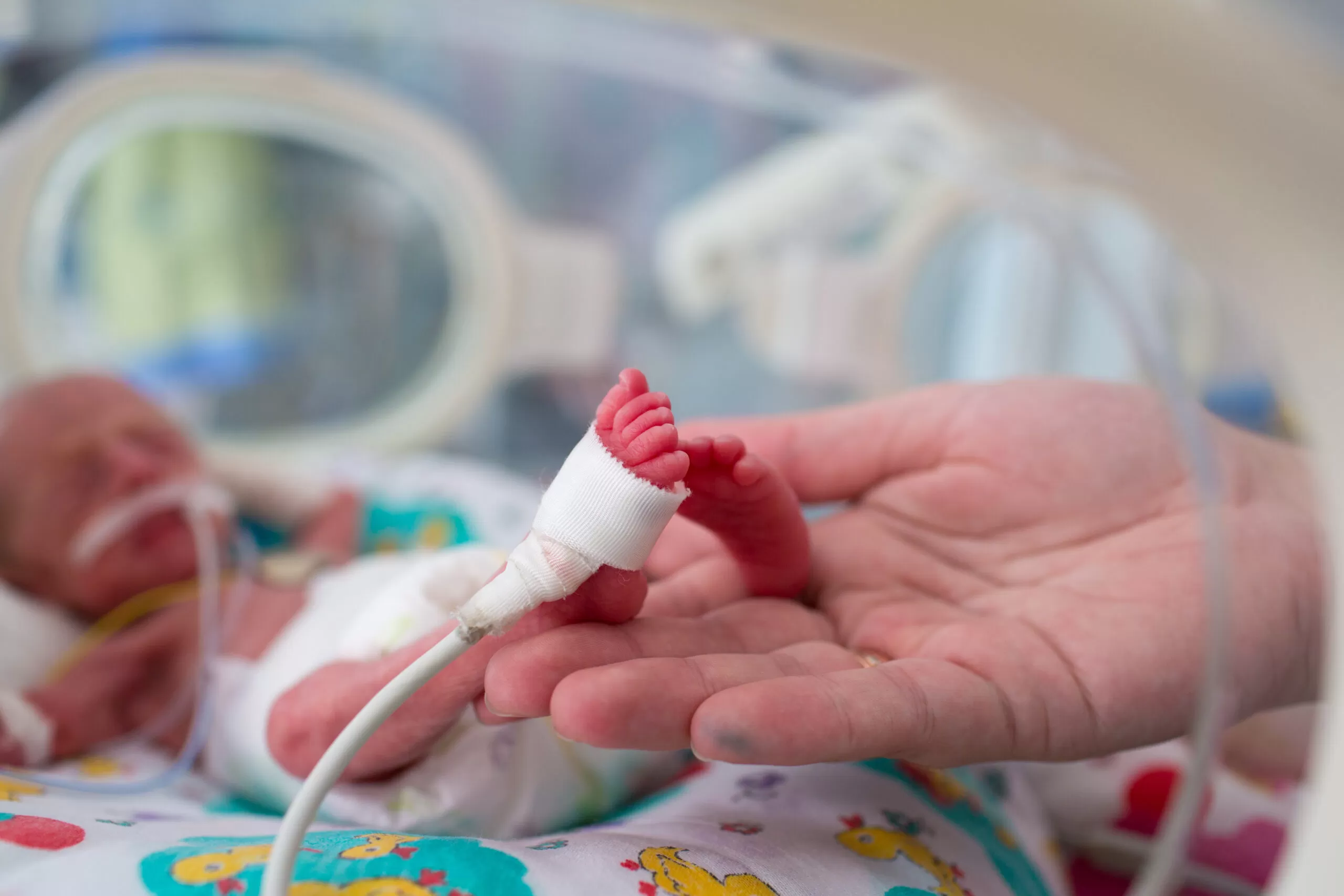 Un bebeluș de 500 de grame și 25 de cm s-a născut în Hârșova „Mișca, respira singur, fără să aibă nevoie de ajutor”