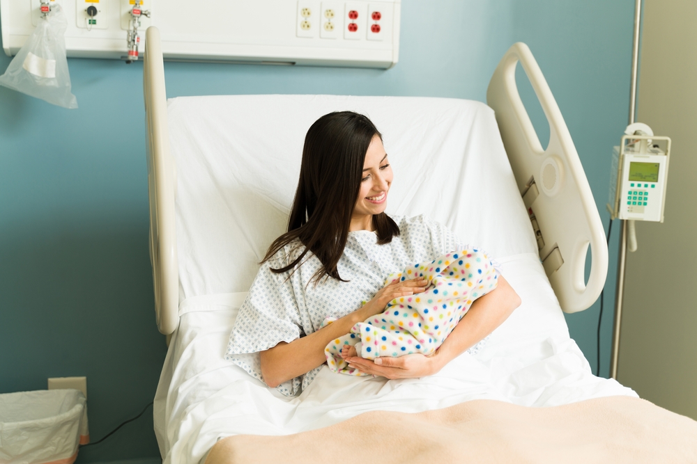 Naștere la maternitatea din Buzău. „La controlul, medicul a constatat că am dilatație de 6 cm. Nu aveam nicio durere”